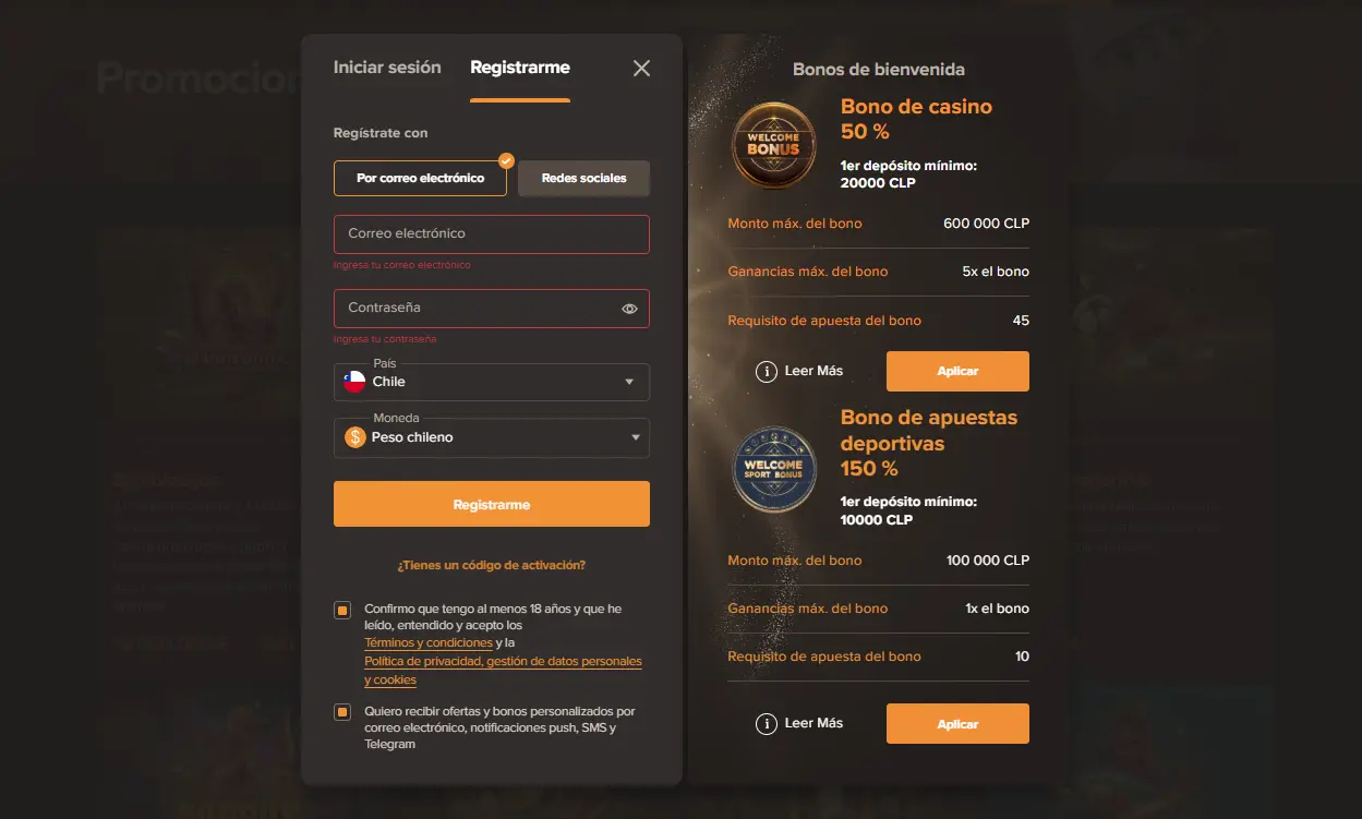 Sol casino online en Chile Sol casino online