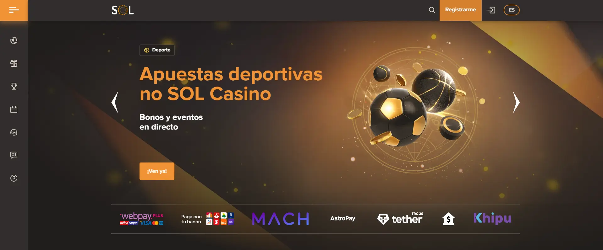 Sol online casino: juego en el móvil Sol casino: juego en el móvil